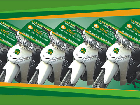 Xe ôm kiểu mới của C.ty cổ phân Thân Thiện Việt Nam