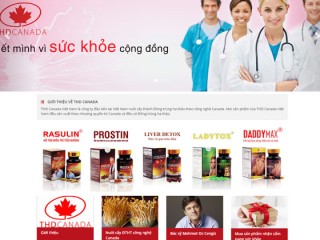 Thiết kế web công ty dược phẩm