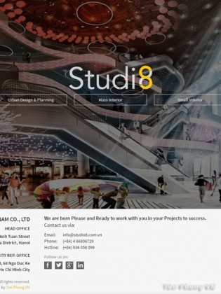 Tôn phòng chuyên thiết kế giao diện website